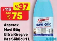 ASPEROX MAVİ GÜÇ ULTRA KİREÇ VE PAS SÖKÜCÜ 1 L